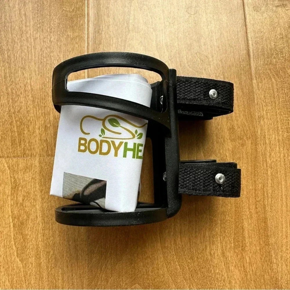 BodyHealt Universal Beverage Holder, Stroller/Wheelchair/Suitcase Cup Holder - Picture 6 of 10